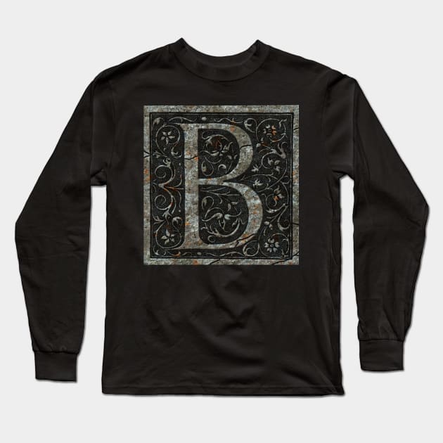 B Long Sleeve T-Shirt by MichaelaGrove